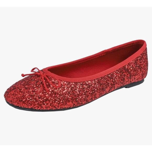 Women's Macaroon Colorful Memory Foam Cushion Insock Patent Ballet Flat - Picture 1 of 5